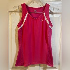 Nike Dri-Fit sports tank size small, pink